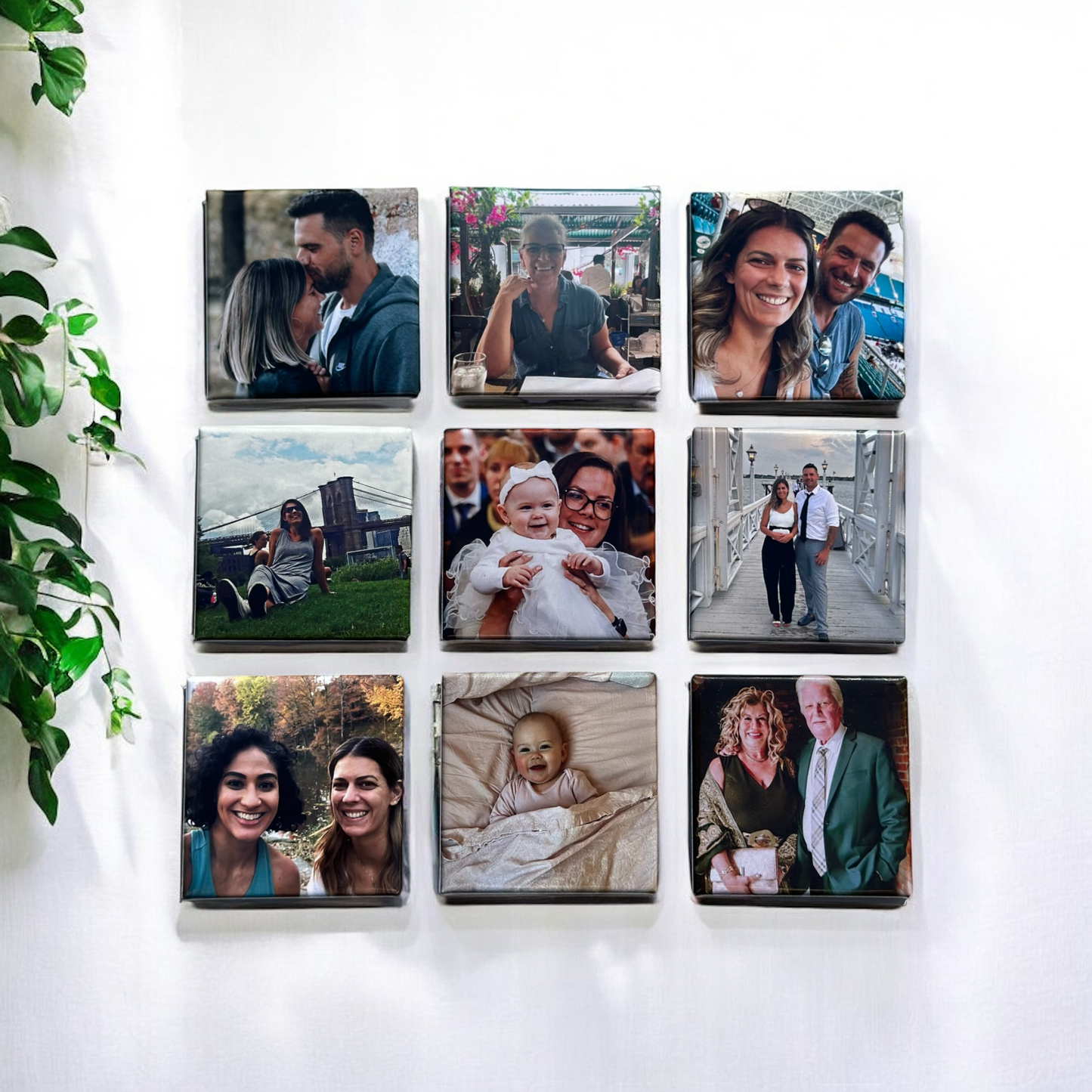 Custom Photo Magnets | Set of 9