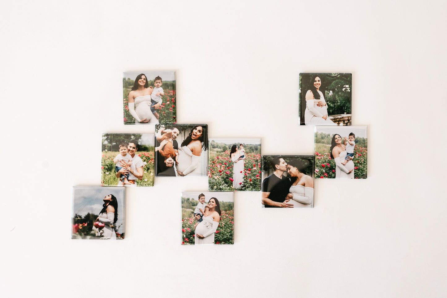 Custom Photo Magnets | Set of 9